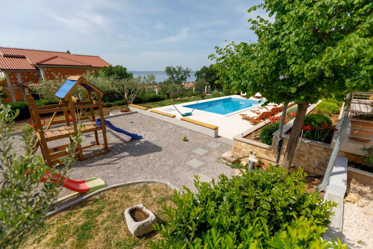 Luxury Villa Castrum Каштела Экстерьер фото